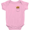 Pocket Burger Baby Bodysuit