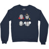 halloween hedgehogs Crewneck Sweatshirt