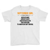 September Girl Hated By Many Youth Tee