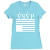 asap rocky vsvp Ladies Fitted T-Shirt