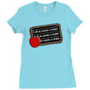 i will not become a stripper Ladies Fitted T-Shirt