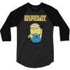 2015 cute minions despicable me 3/4 Sleeve Shirt