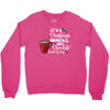 it's a christmas movies and hot chocolate kind of day Crewneck Sweatshirt