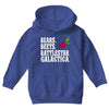 bears beets battlestar galactica Youth Hoodie
