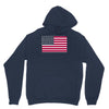 usa flag navy american Unisex Hoodie