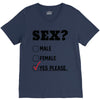 Sex Yes Please V-Neck Tee