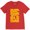bad guys with big guns V-Neck Tee