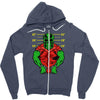 let's get busted Zipper Hoodie