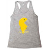 i'm happy Racerback Tank