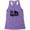 the dogfather cavalier king charles spaniel Racerback Tank