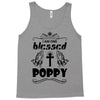 I Am One Blessed Poppy Tank Top