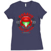 samus pest control Ladies Fitted T-Shirt