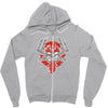 timeless demon Zipper Hoodie