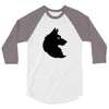 THE KING WOLF 3/4 Sleeve Shirt