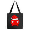 mooncake christmas santa parody Tote Bags