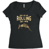 they see me rolling Women's Triblend Scoop T-shirt