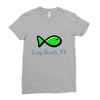 long beach Ladies Fitted T-Shirt