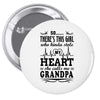 There's This Girl Who Kinda Stole My Heart Grandpa Pin-back button
