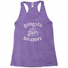 gangsta wrapper Racerback Tank