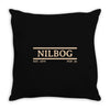 nilbog Throw Pillow