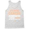 Uterine Cancer Awareness I Wear Peach For Some Special To Me Tank Top