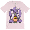 zombie bunny loves brains T-Shirt