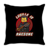 lucille is awesome Throw Pillow