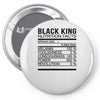 black king nutrition facts Pin-back button