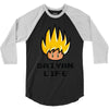saiyan life 3/4 Sleeve Shirt
