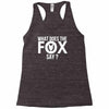 what does the fox say Racerback Tank