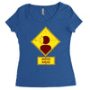 head shot Women's Triblend Scoop T-shirt