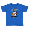 who loves lhasa apso Toddler T-shirt