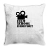 film school dropout Throw Pillow