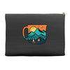coffee and adventure Accessory Pouches
