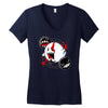 ghost of sparta Women's V-Neck T-Shirt