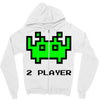 arcade player 2 Zipper Hoodie