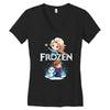 frozen Women's V-Neck T-Shirt