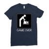 game over baby Ladies Fitted T-Shirt