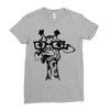 nerd giraffe Ladies Fitted T-Shirt
