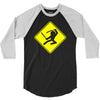ninja crossing sign 3/4 Sleeve Shirt