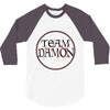 team damon salvatore 3/4 Sleeve Shirt