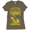 I Don't Need Therapy Just to Go Windsurfing Ladies Fitted T-Shirt