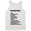 rules for dating my daughter shirt t shirt perfect father's gift Tank Top