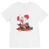 happy halloween clown V-Neck Tee