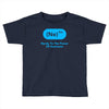 nerdy to the power of awesome Toddler T-shirt