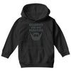 mens bearded Youth Hoodie