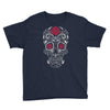 rose sugar skull Youth Tee