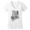 wolf princess warrior Women's V-Neck T-Shirt
