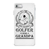 Golfer Grandpa iPhone 7 Case