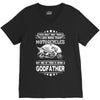 Motorcycles GodFather V-Neck Tee